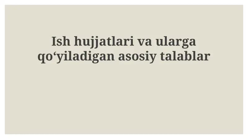 Shaxsiy hujjatlar