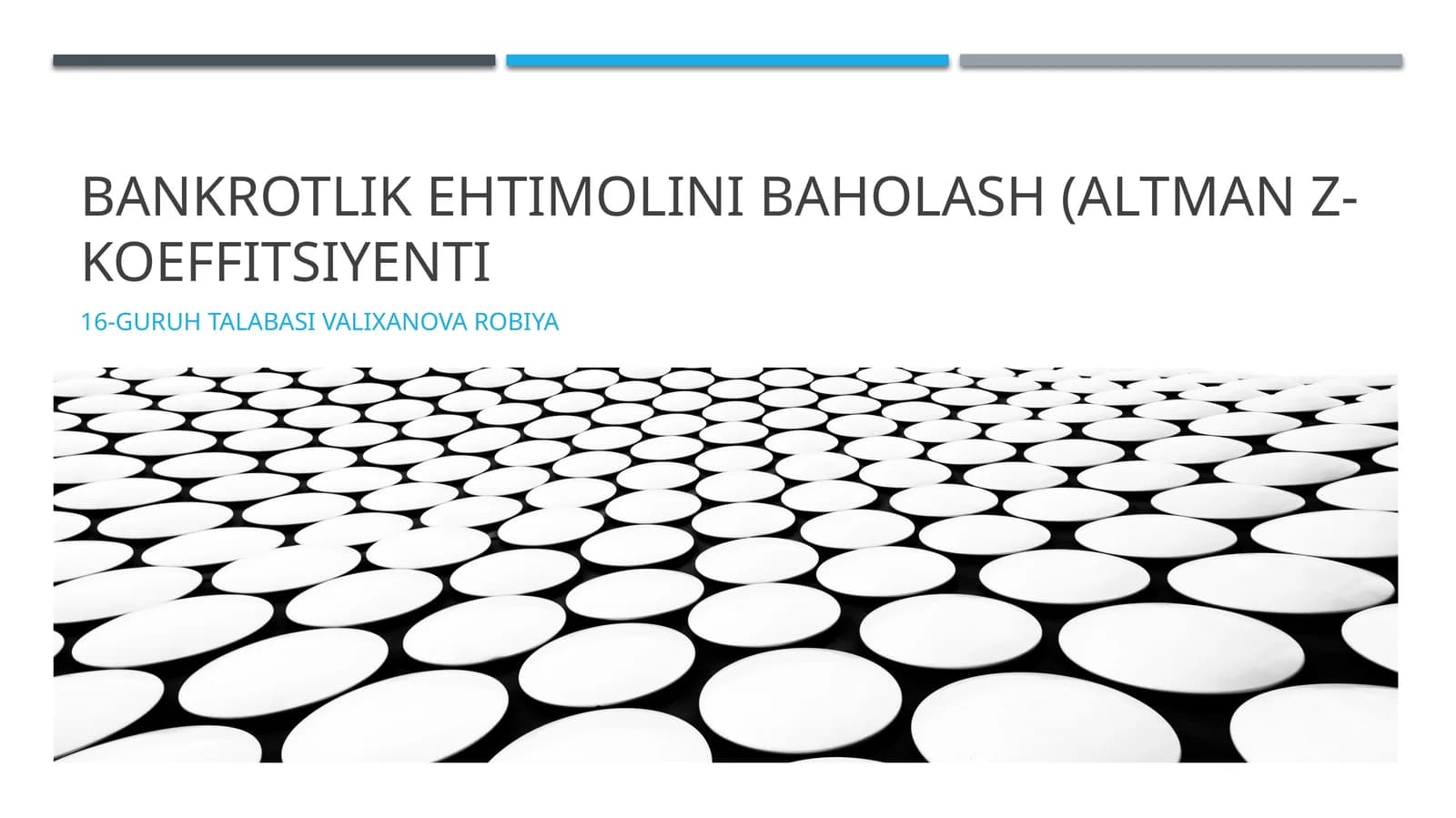 Bankrotlik ehtimolini baholash, moliyaviy tahlil