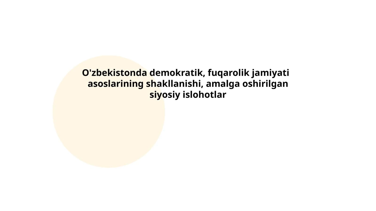 Oʻzbekiston Konstitutsiyasining qabul qilinishi
