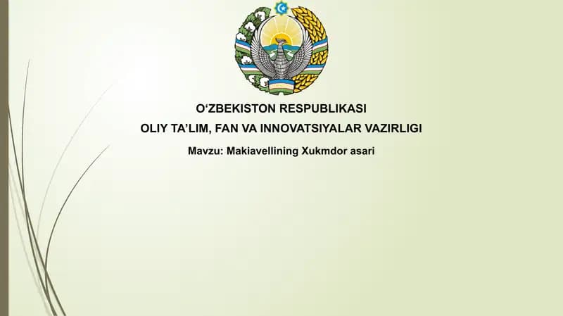 MakiavelliningXukmdorasari