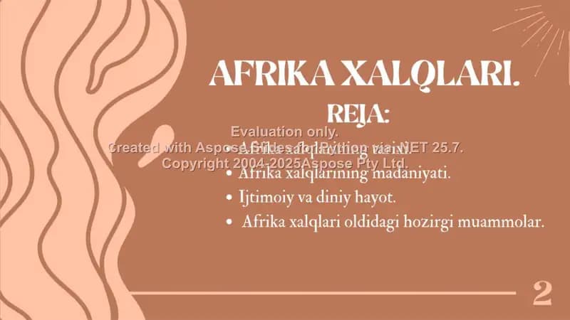 Afrika