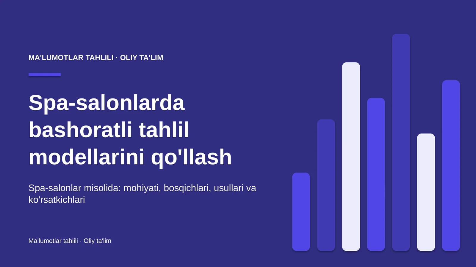spa salonlarda bashoratli tahlil modellarini qo'llash 3267