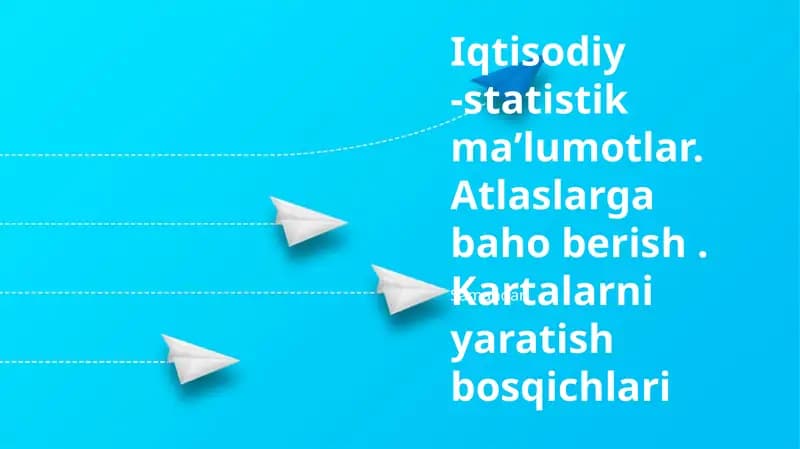 Iqtisodiy -statistik maʼlumotlar