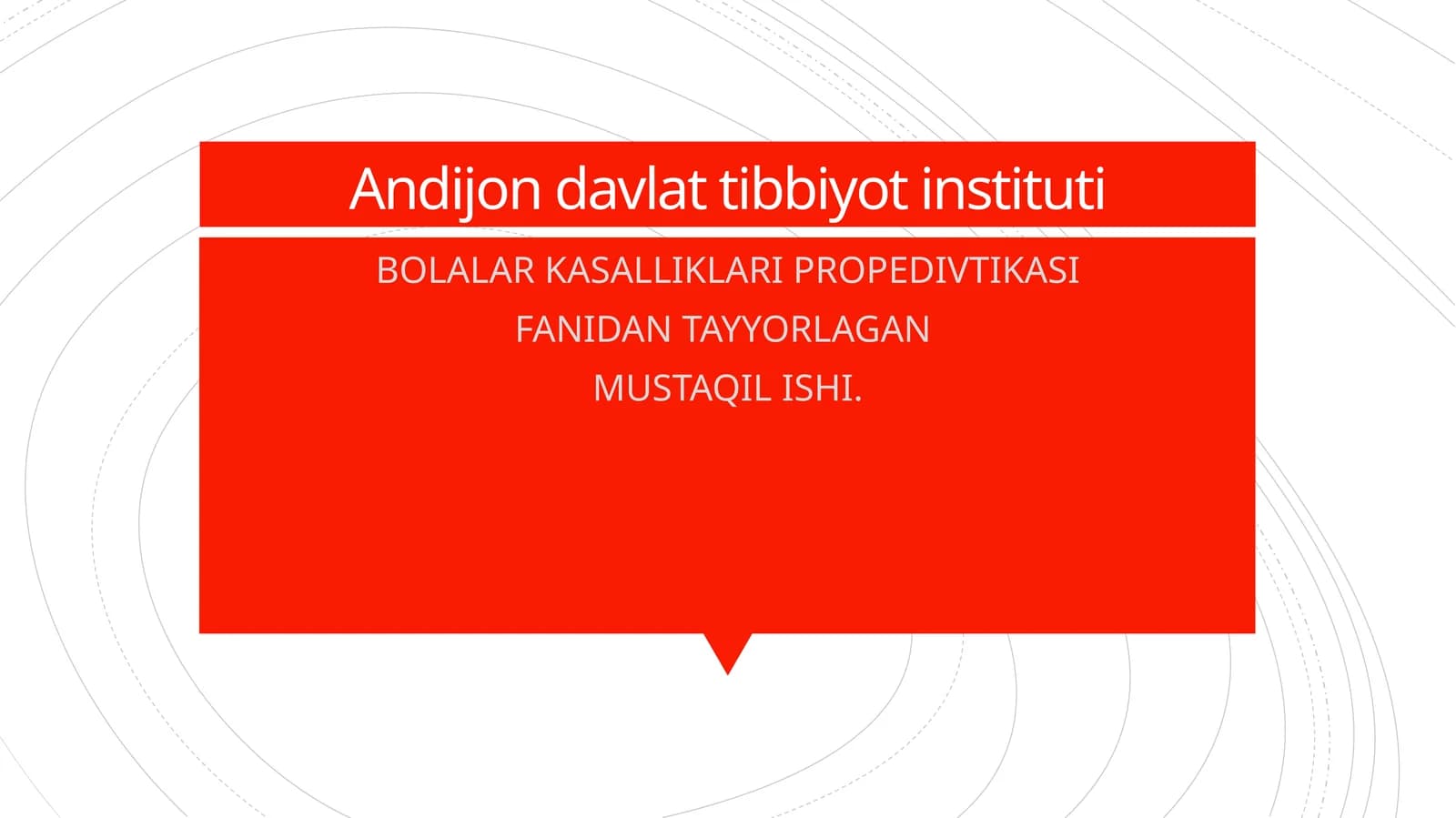 BOLALAR KASALLIKLARI PROPEDIVTIKASI
