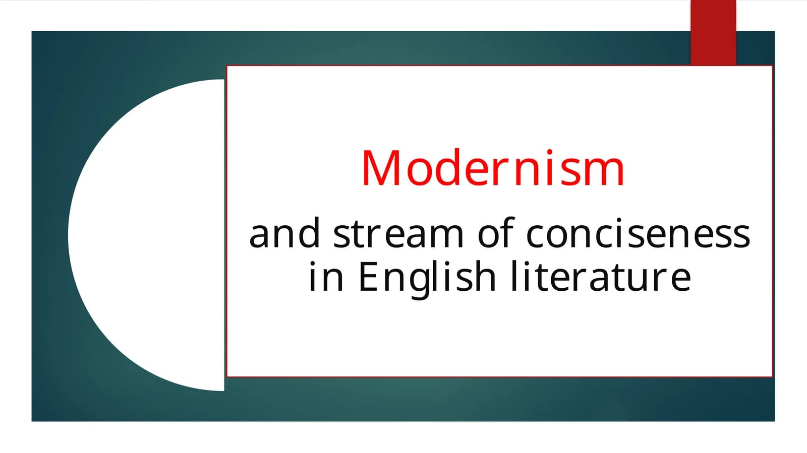 Modernism
