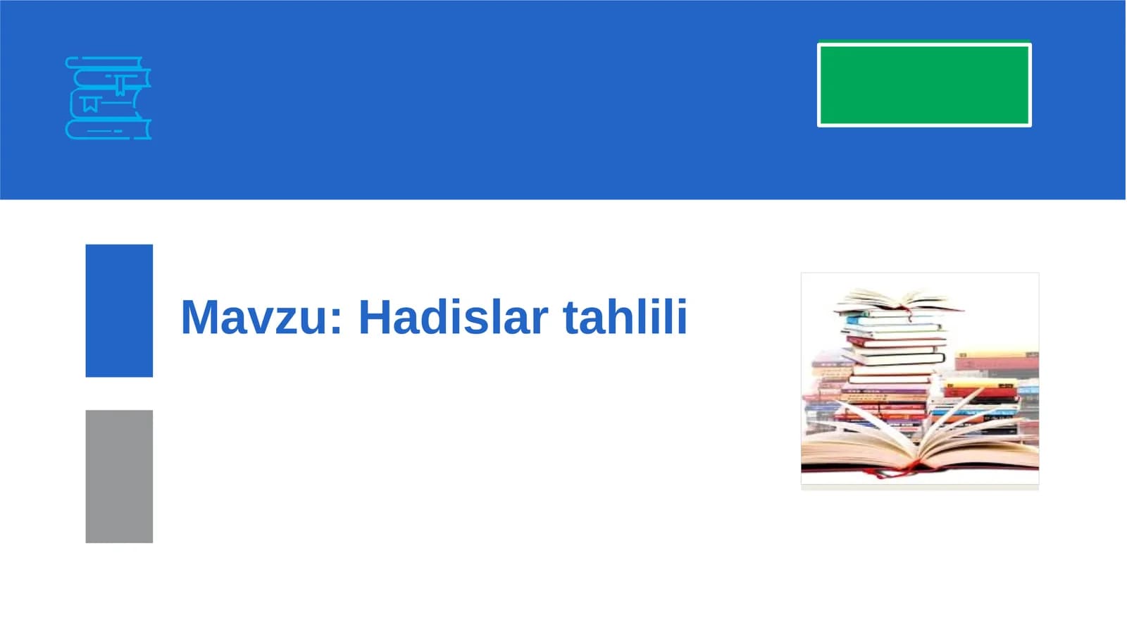 Hadislar tahlili