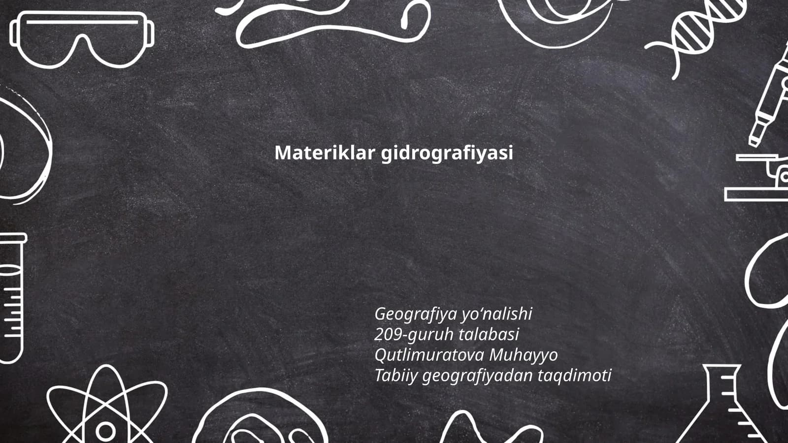 Materiklar gidrografiyasi