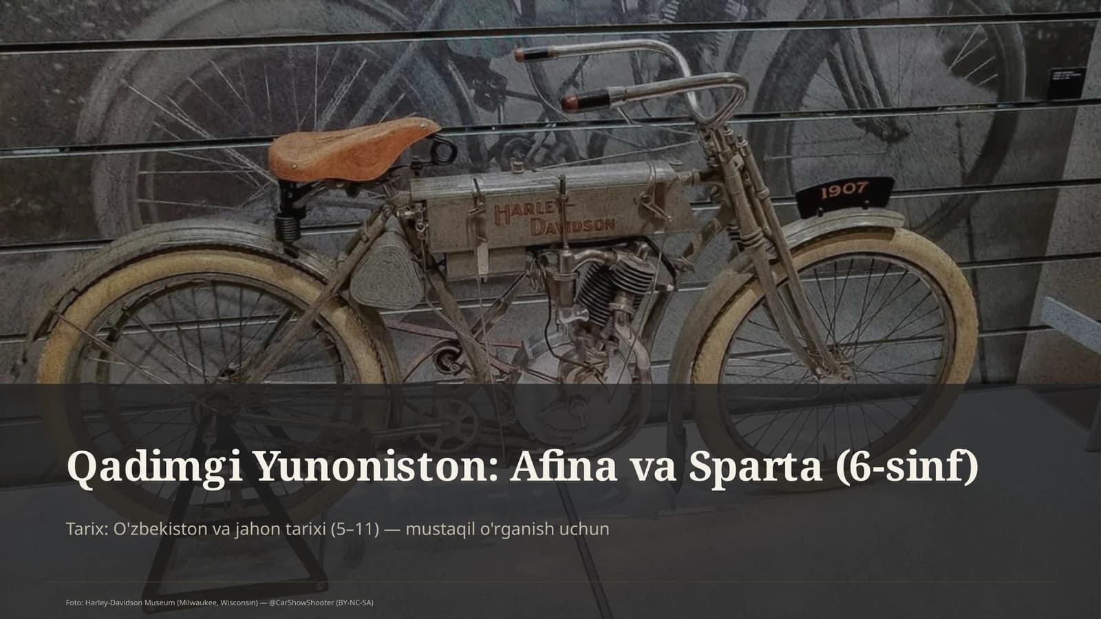 Qadimgi Yunoniston: Afina va Sparta (6-sinf)