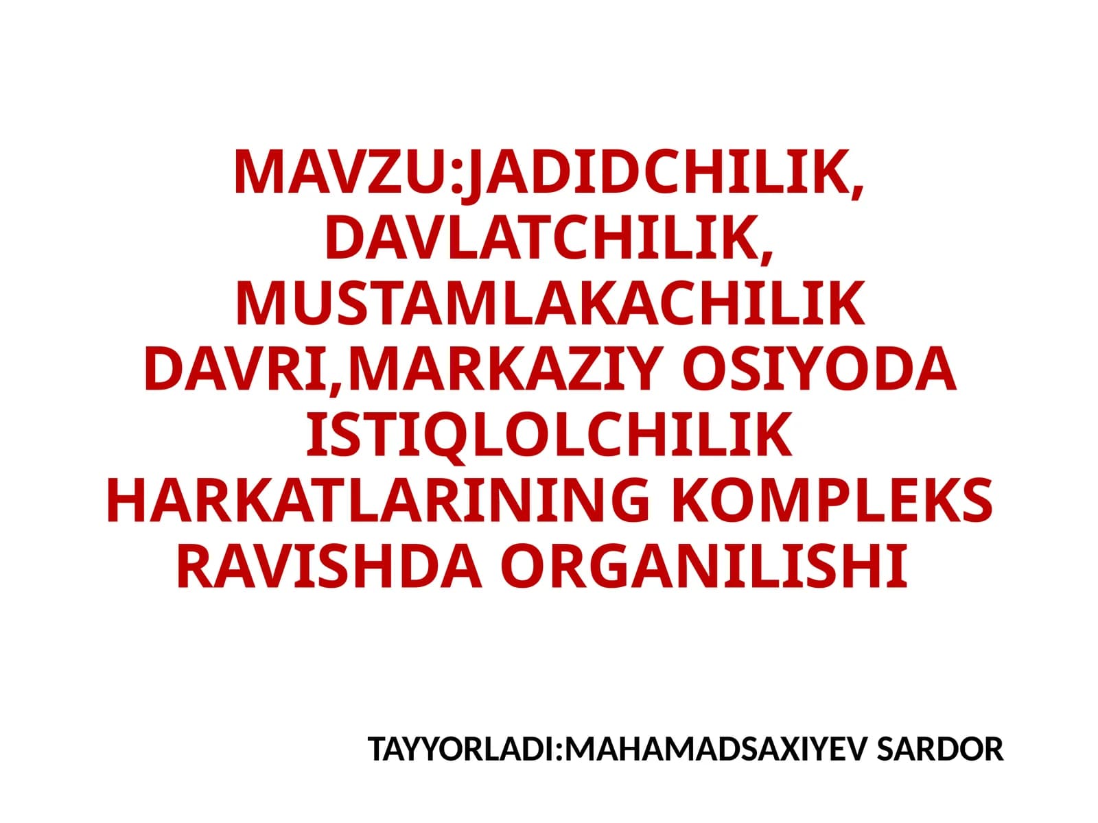 MUSTAMLAKACHILIKDAVRI