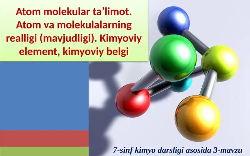 Atom-molekularta’limot