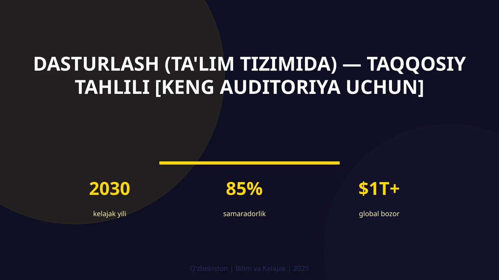 Dasturlash (ta'lim tizimida) — taqqosiy tahlili [keng auditoriya uchun]