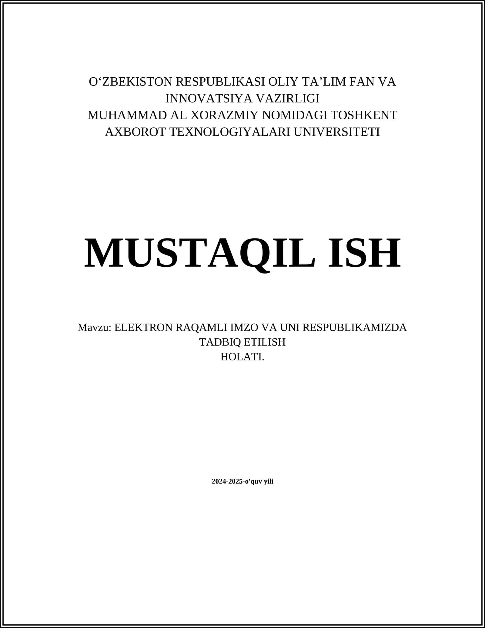 Elektron raqamli imzo