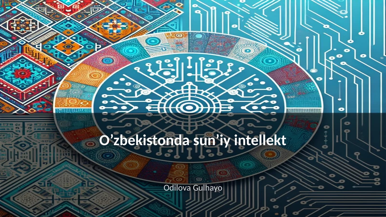 O’zbekistonda sun’iy intellekt