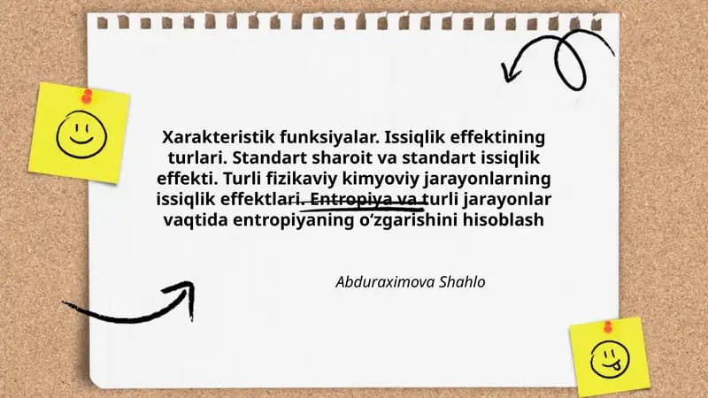 Xarakteristik funksiyalar