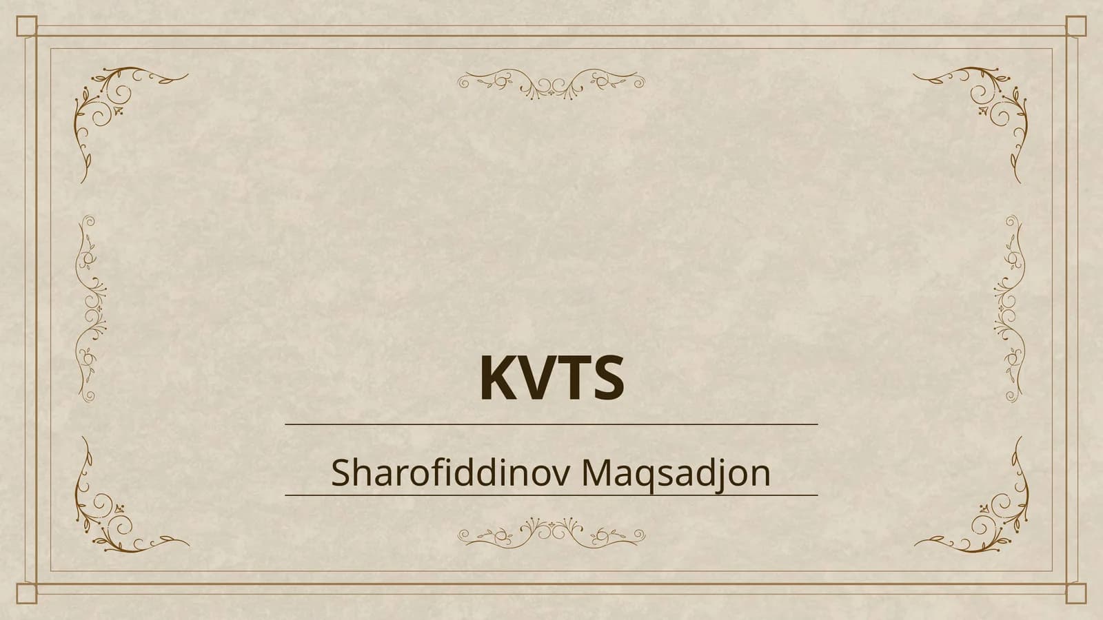 KVTS