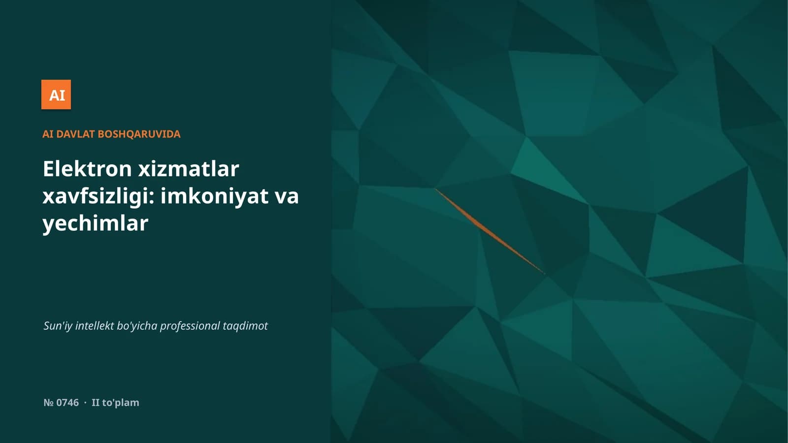 AI DAVLAT BOSHQARUVIDA