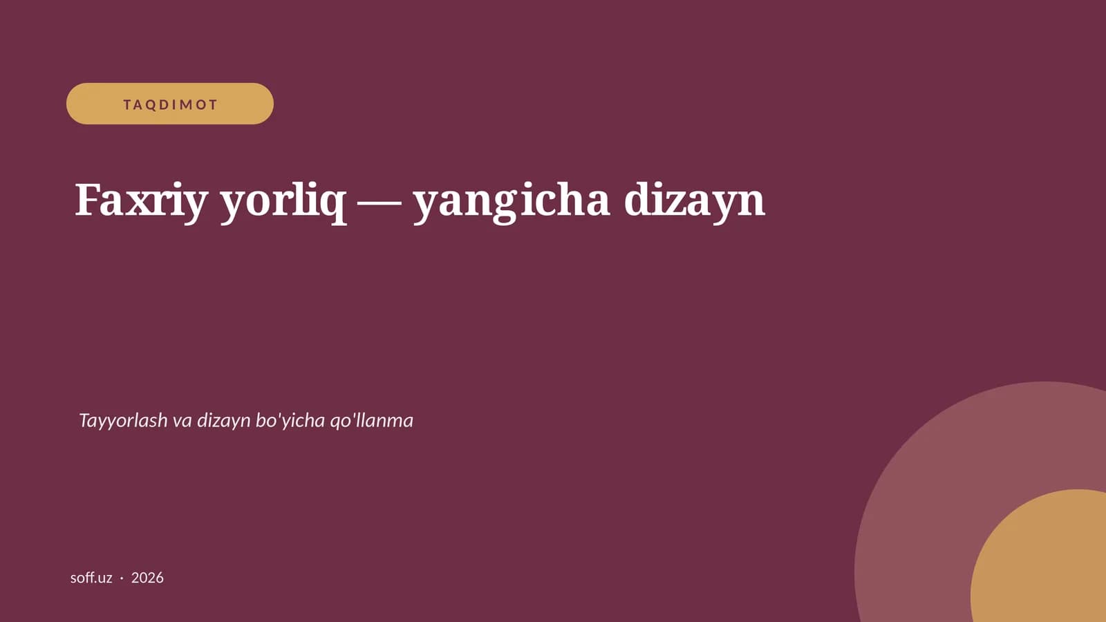 Faxriy yorliq