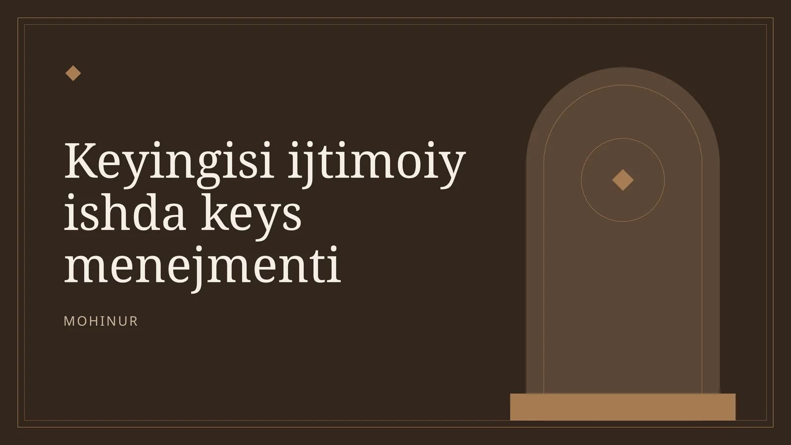 Ijtimoiy ishda Keys Menejmenti: Mohiyat va Ahamiyat
