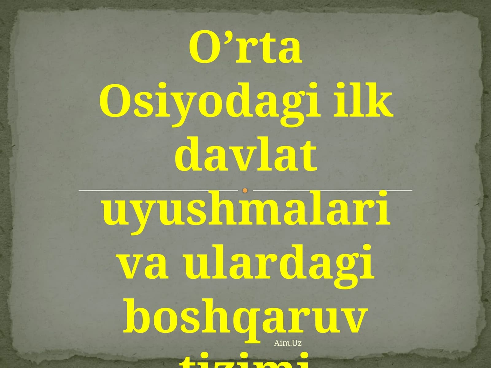 Mustaqillik tufayli vatanimiz davlatchilik tarixini anglash, tadqiq etish, o'rganish jarayoni