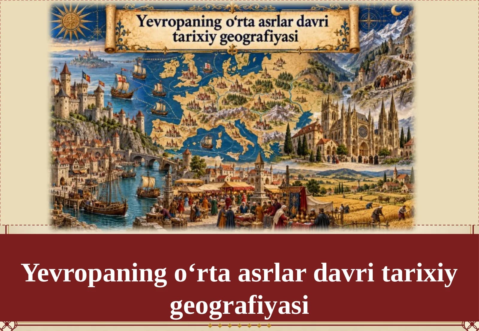 Yevropaning o‘rta asrlar davri tarixiy geografiyasi