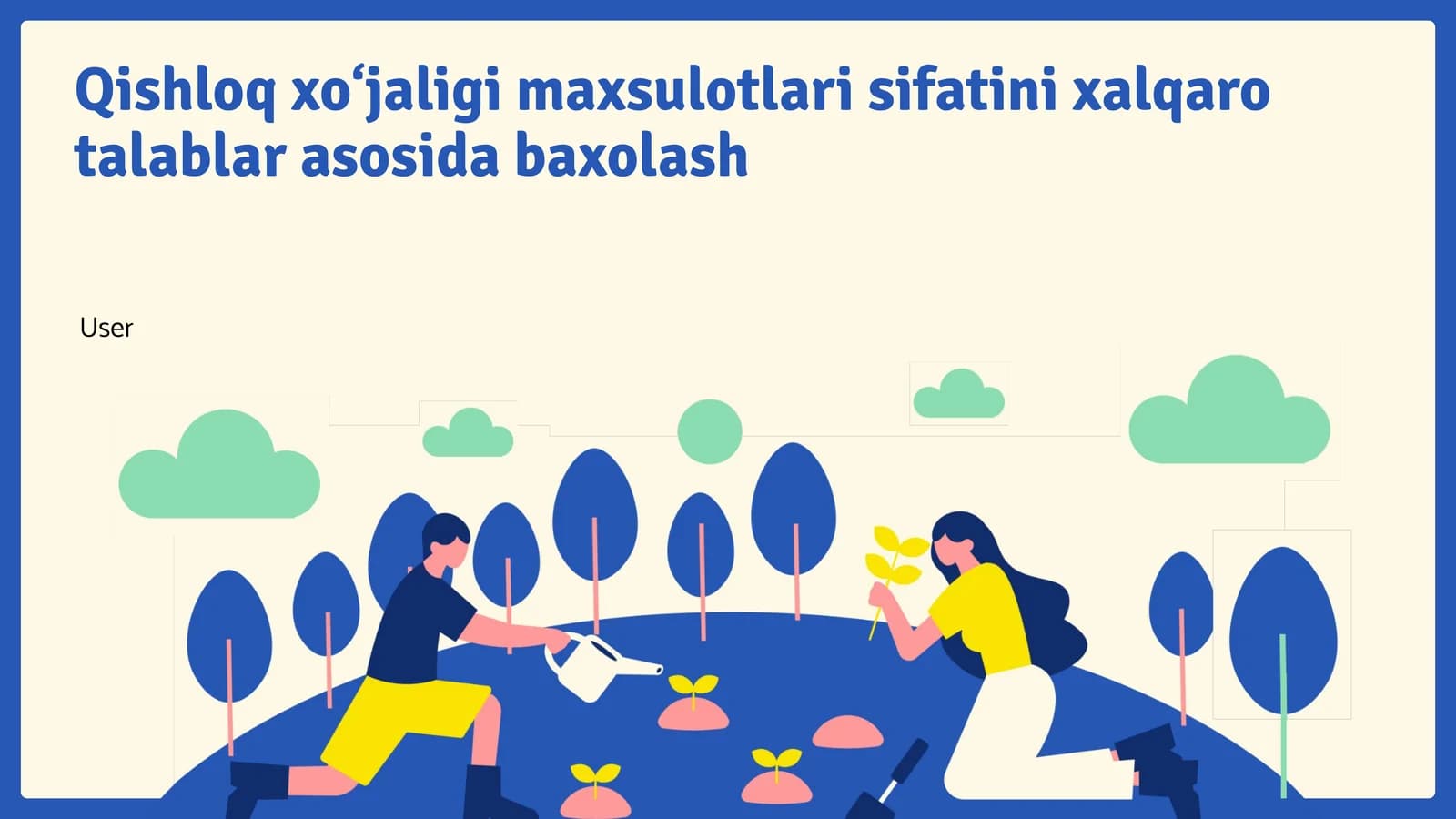 Mahalliy Talablar Asosida Sifat Mezoni