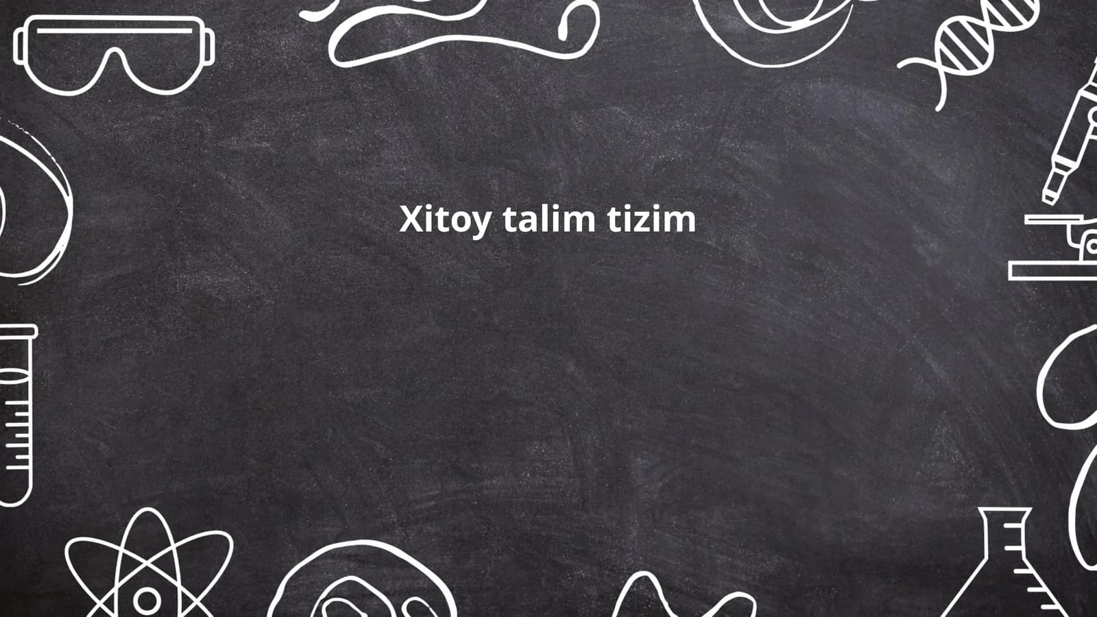 Xitoy talim tizim