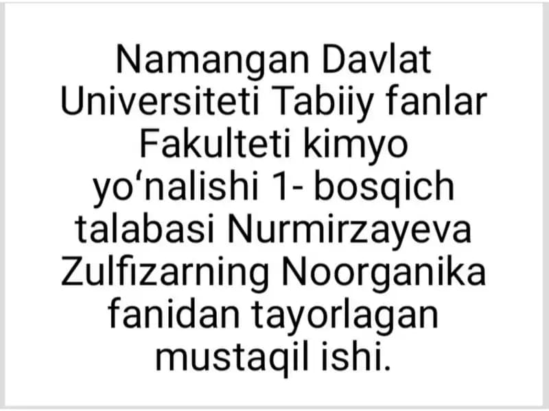 Kimyoviy elementlar davriy sistemasi (Davriy jadval)