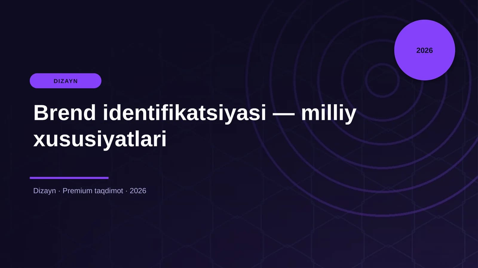 Brend identifikatsiyasi — milliy xususiyatlari