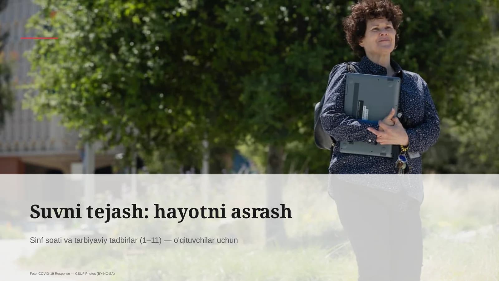 Suvni tejash: hayotni asrash