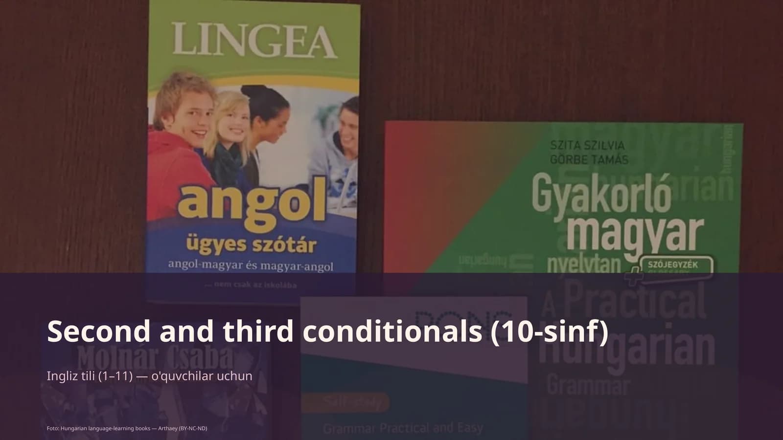 Second and third conditionals (10-sinf)