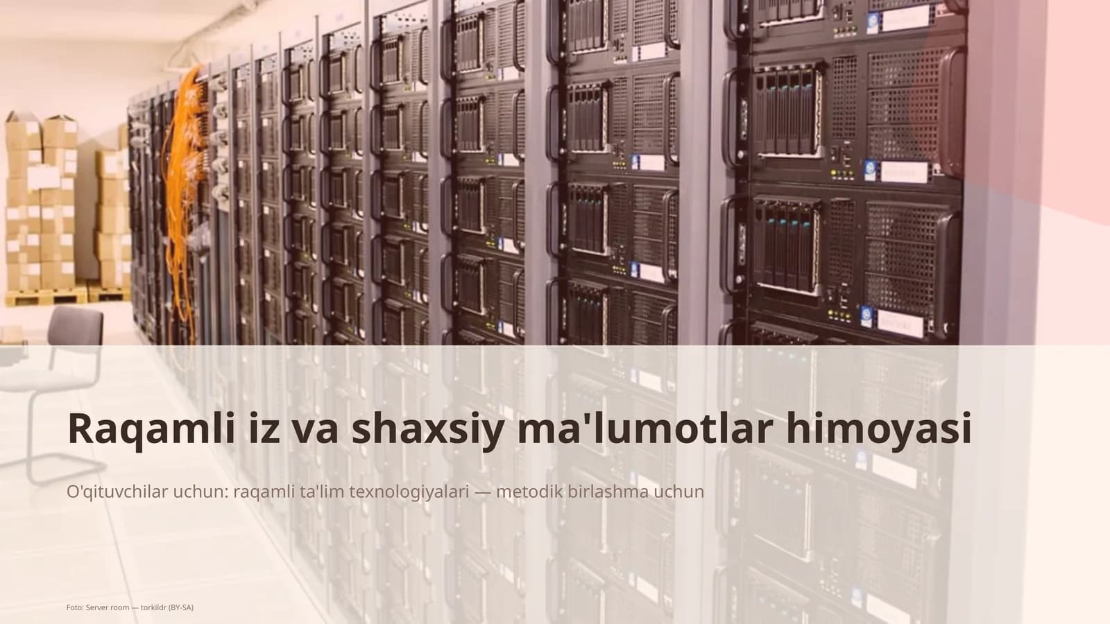 Raqamli iz va shaxsiy ma'lumotlar himoyasi