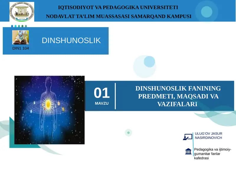 Dinshunoslik