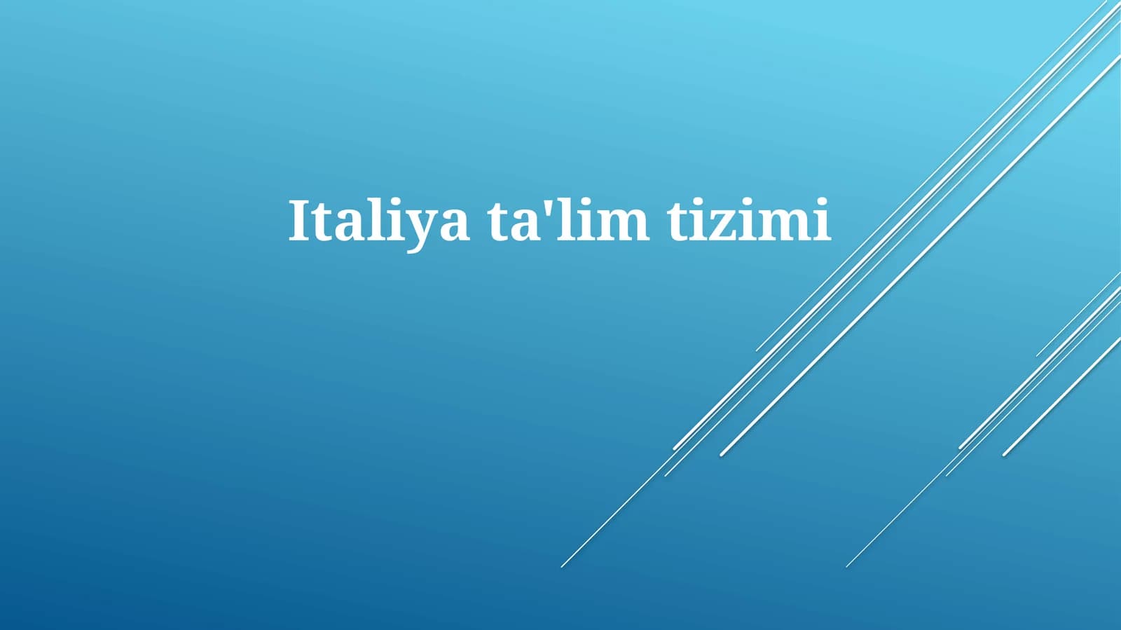 Italiyata'limtizimi