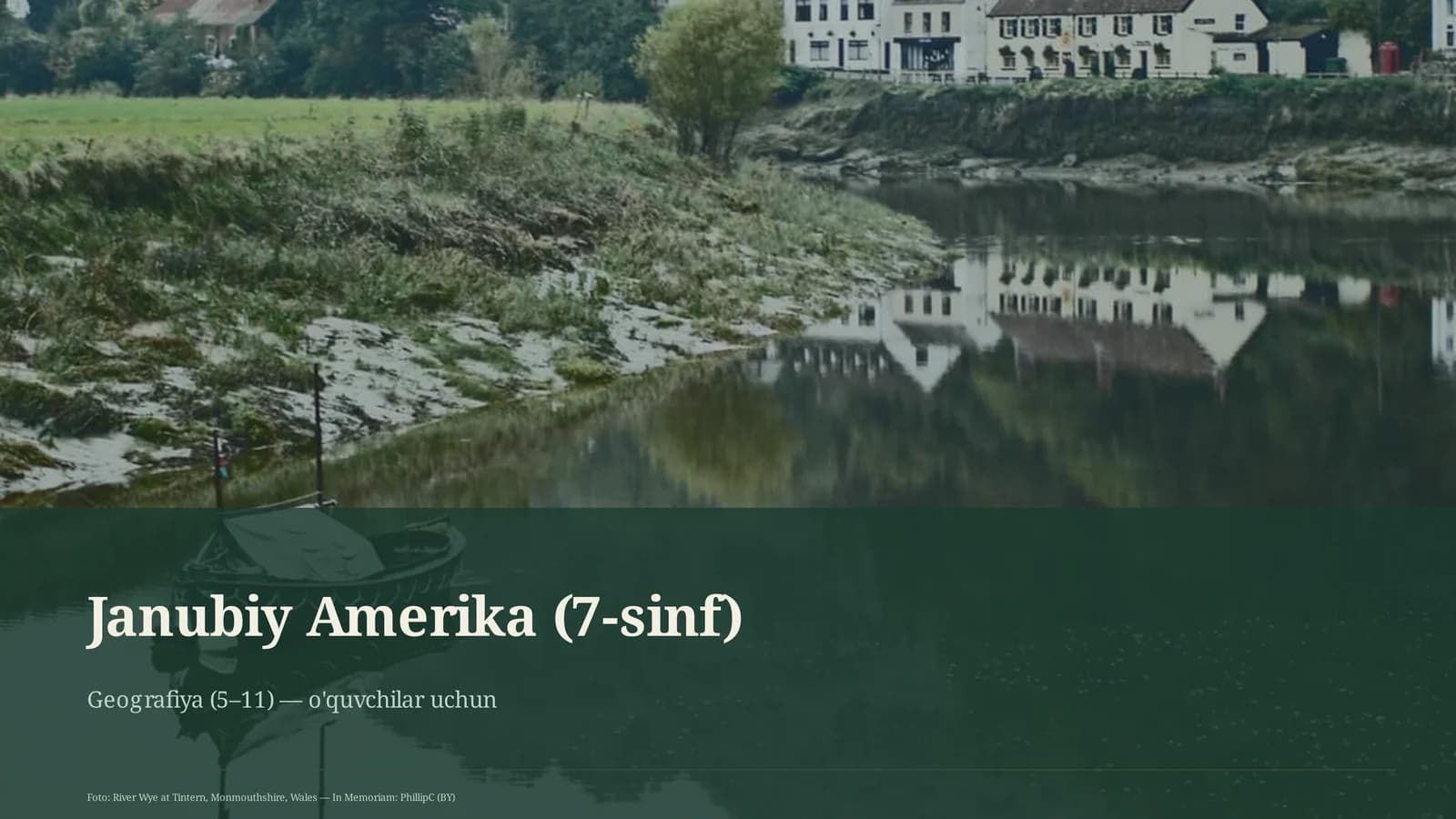 Janubiy Amerika (7-sinf)