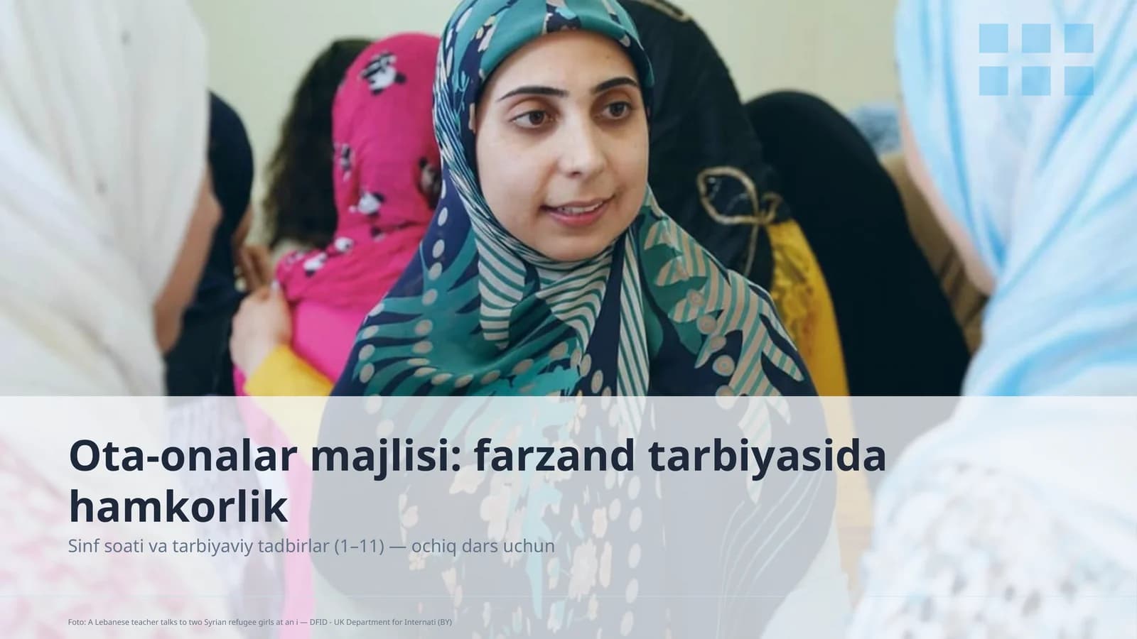 Sinf soati va tarbiyaviy tadbirlar (1–11)