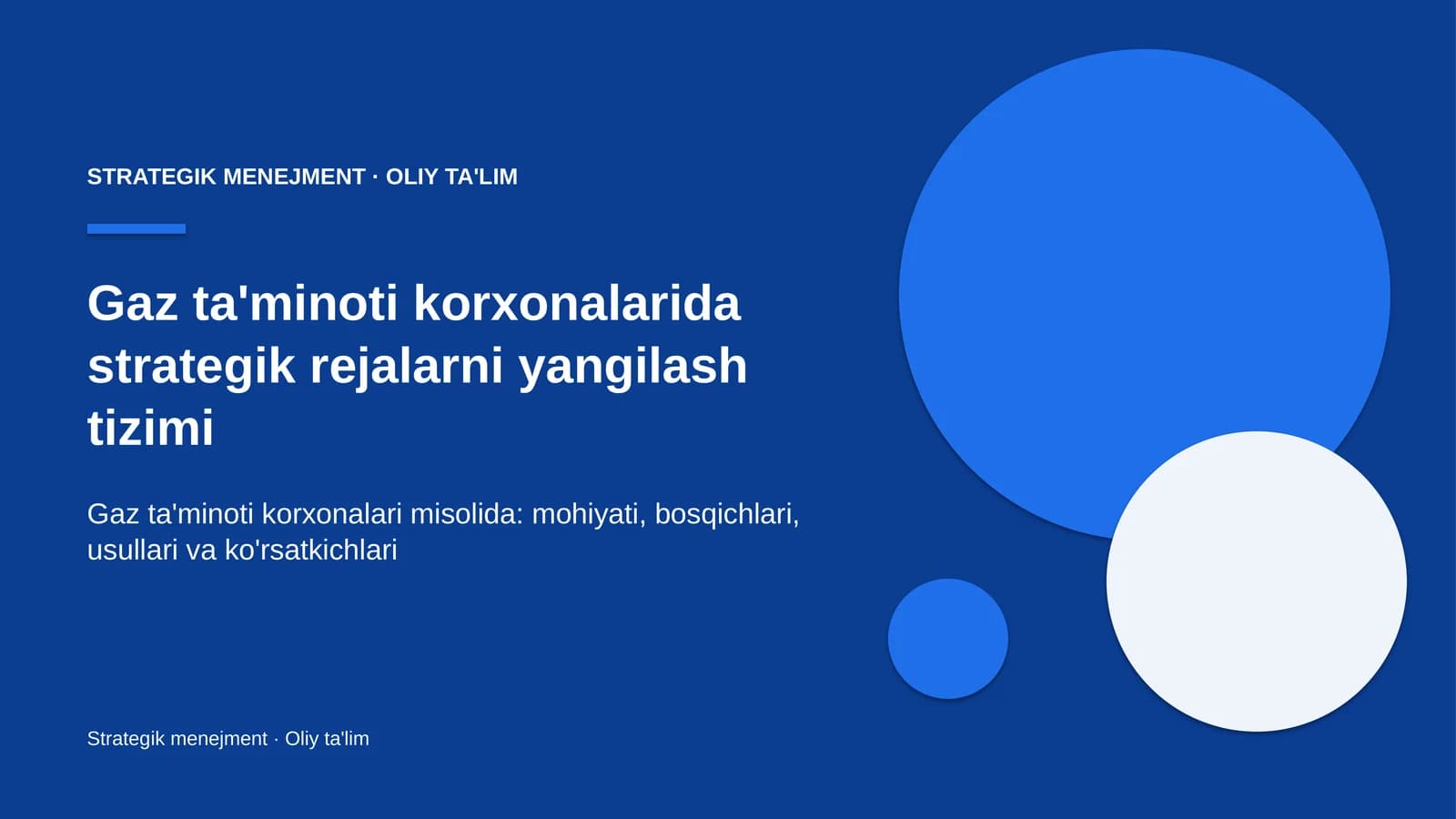 gaz ta'minoti korxonalarida strategik rejalarni yangilash tizimi 6272