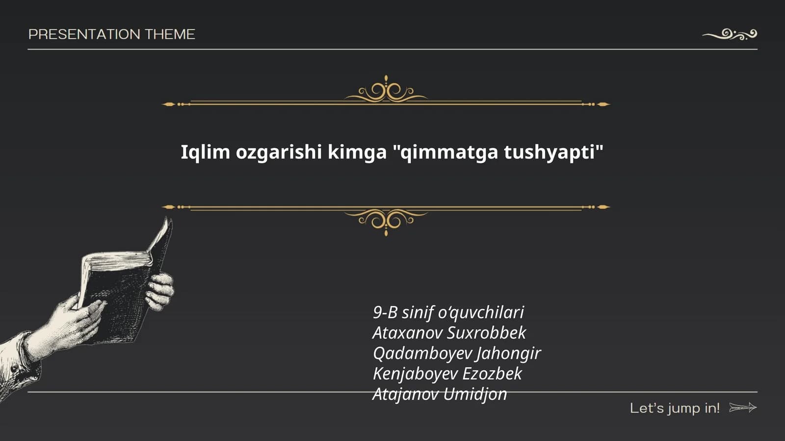 Iqlim ozgarishi kimga "qimmatga tushyapti"