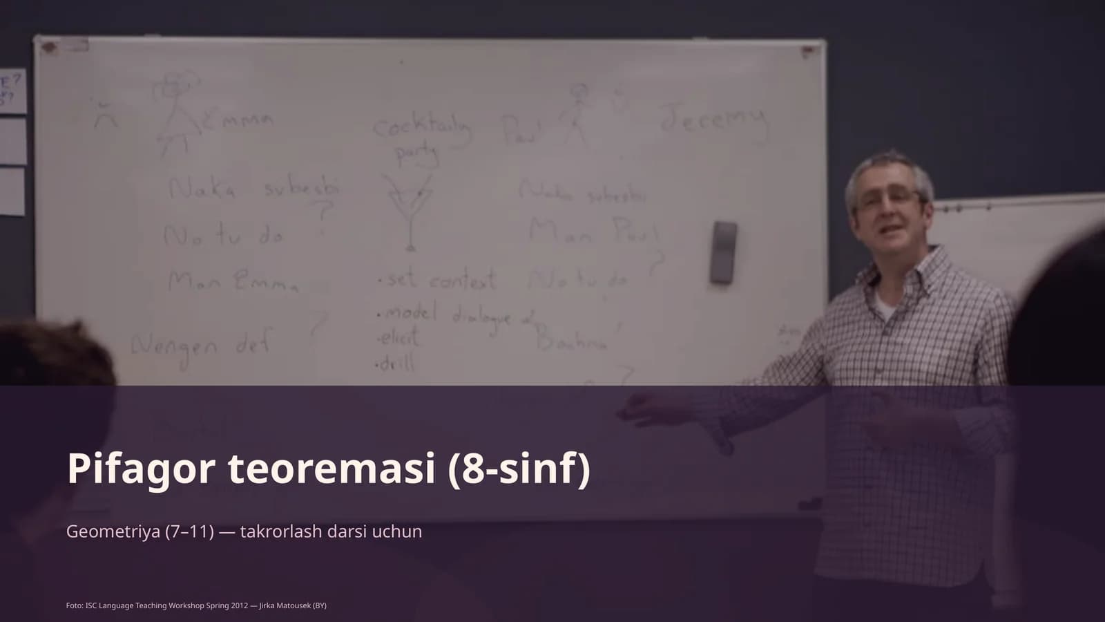 Pifagor teoremasi (8-sinf)