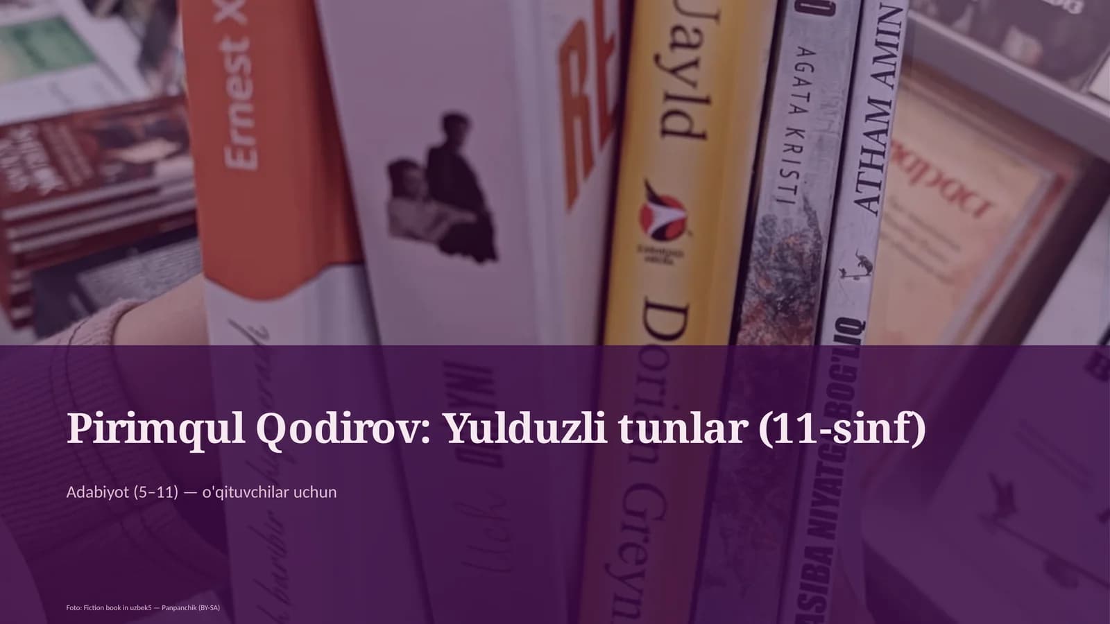 Yulduzli tunlar (11-sinf)