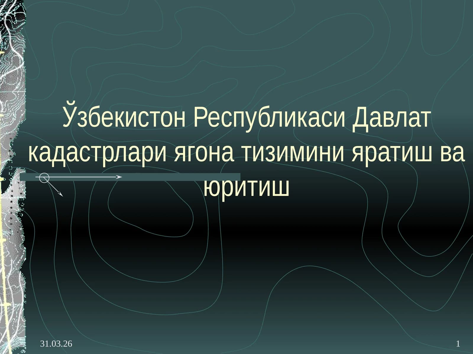 Давлаткадастрлариягона тизими