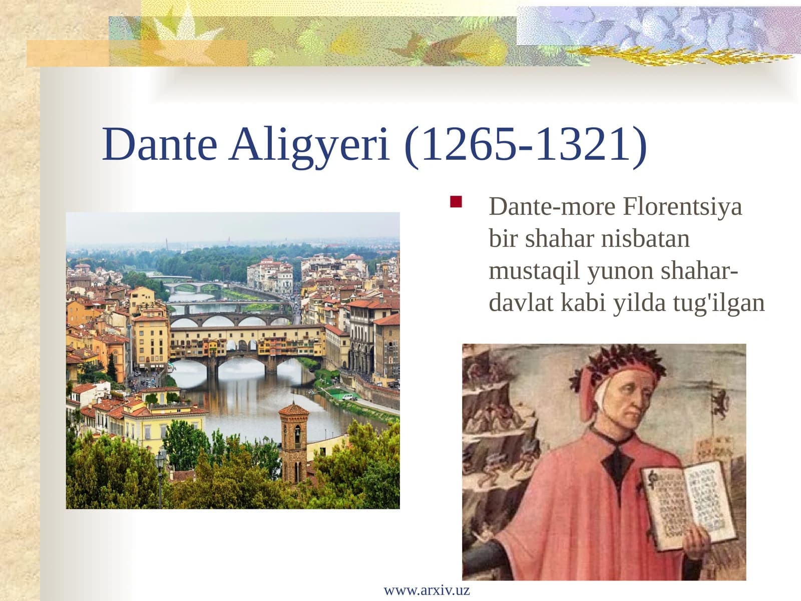 Dante Aligyeri