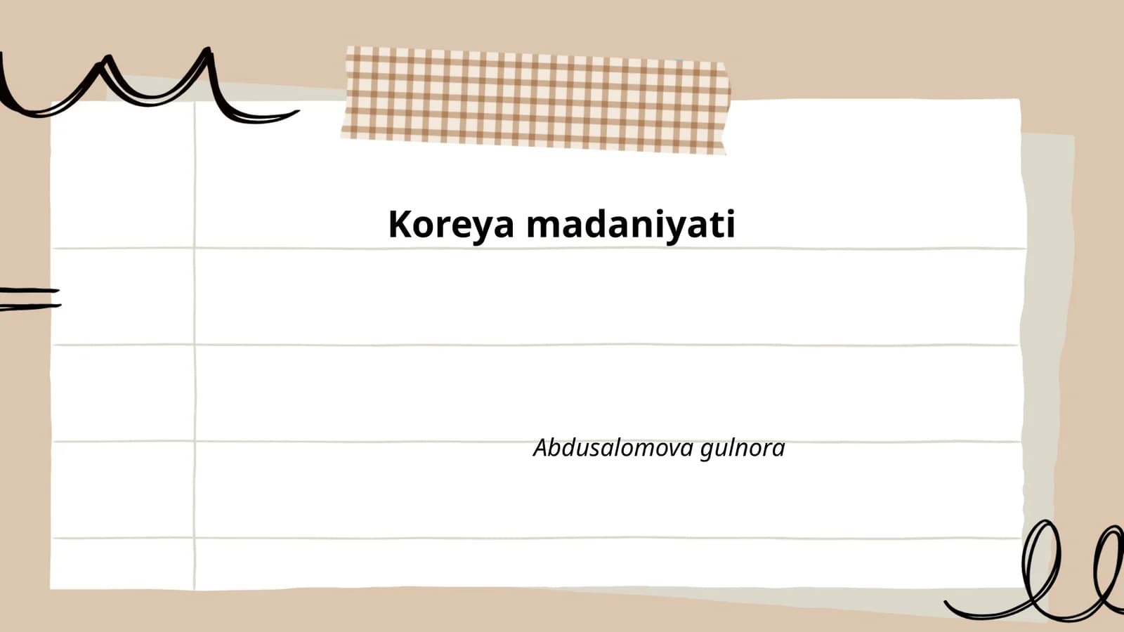Koreya madaniyati