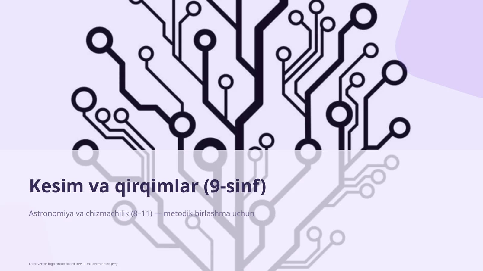 Kesim va qirqimlar (9-sinf)