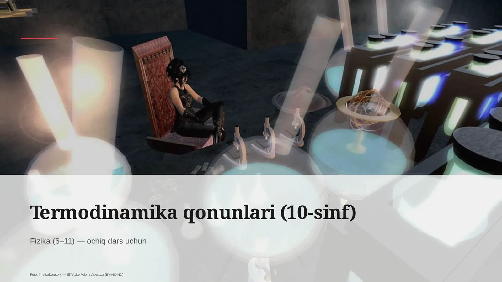 Termodinamika qonunlari (10-sinf)