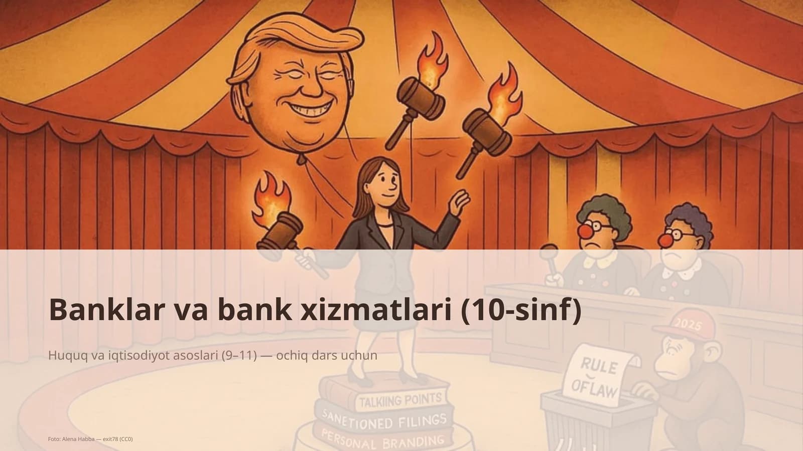 Banklar va bank xizmatlari (10-sinf)