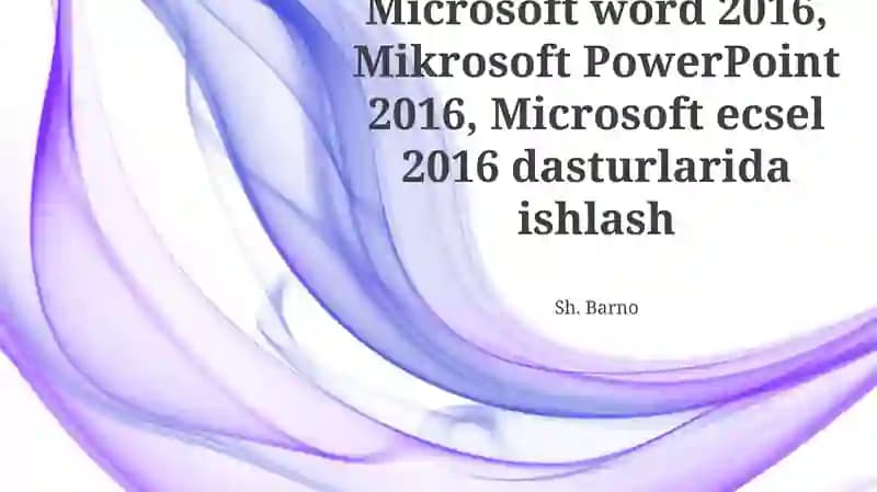 Microsoft Word 2016, Microsoft PowerPoint 2016