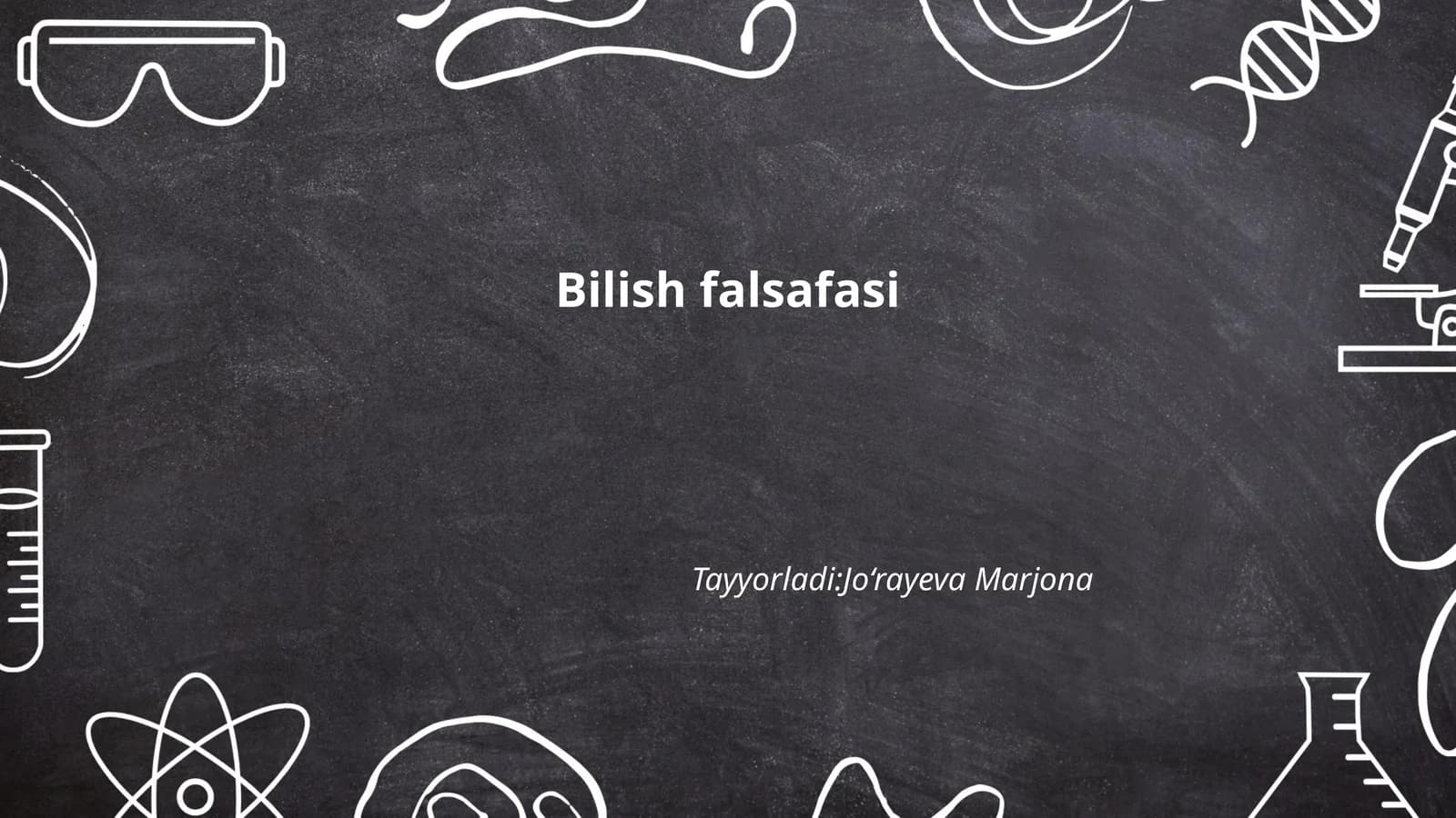Bilish falsafasi