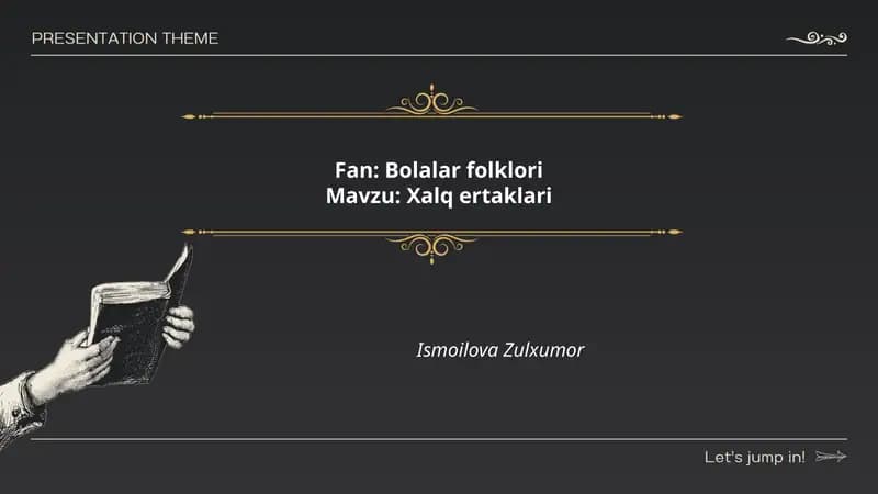 Bolalar folklori