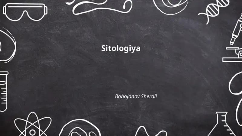 Sitologiya