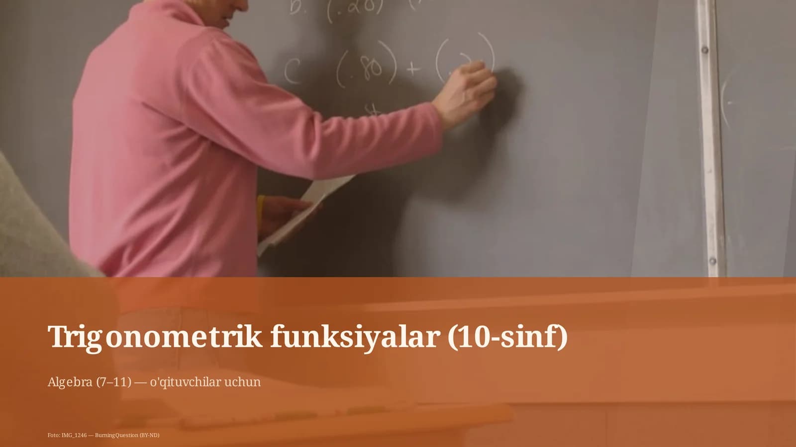 Trigonometrik funksiyalar (10-sinf)